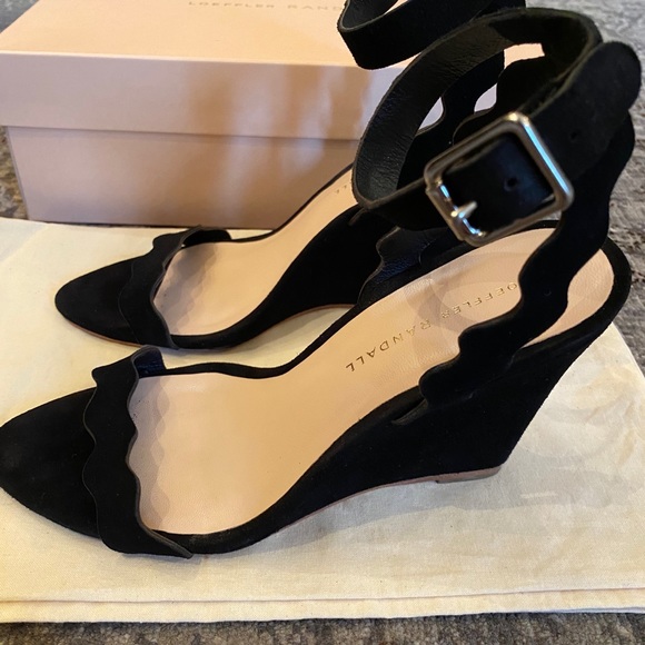 Loeffler Randall Wedge Heel Sandals - Picture 6 of 8